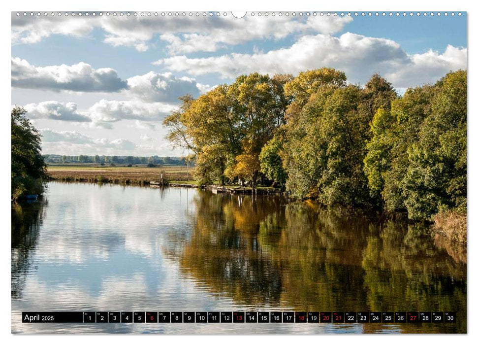 Worpswede - Künstlerdorf unter weitem Himmel (CALVENDO Premium Wandkalender 2025)