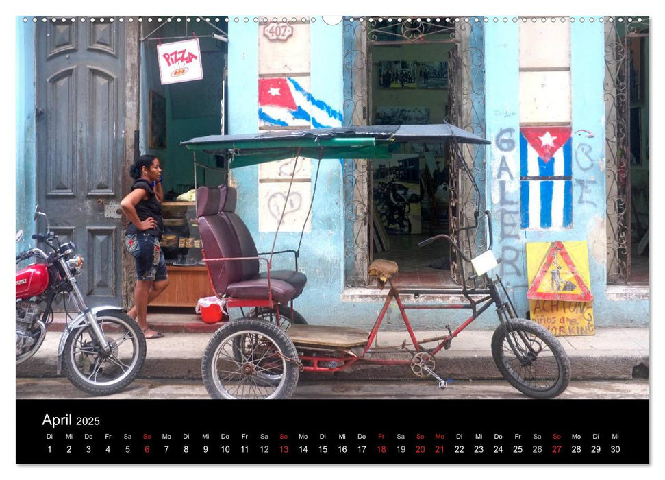 Kuba Inspirationen (CALVENDO Wandkalender 2025)