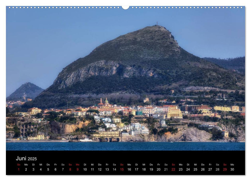 Amalfiküste und Capri (CALVENDO Wandkalender 2025)