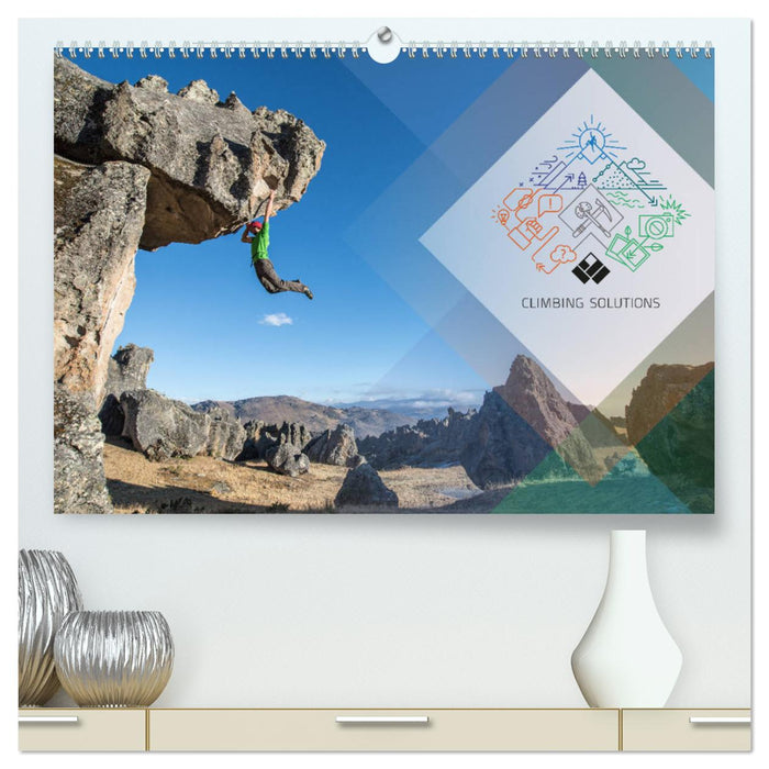 Climbing Solutions - Bergsport weltweit (CALVENDO Premium Wandkalender 2025)