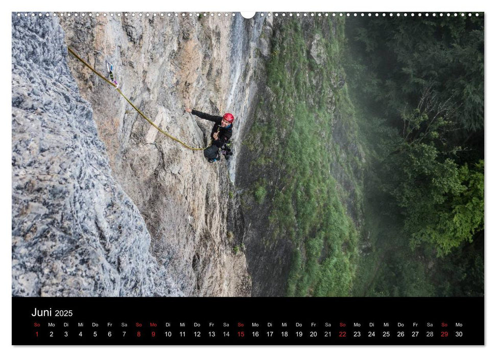 Climbing Solutions - Bergsport weltweit (CALVENDO Premium Wandkalender 2025)