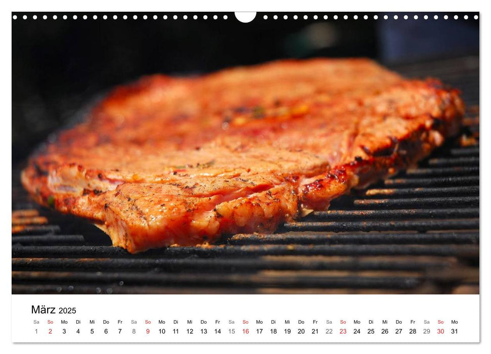 Braai Zeit - Grillen in Südafrika (CALVENDO Wandkalender 2025)