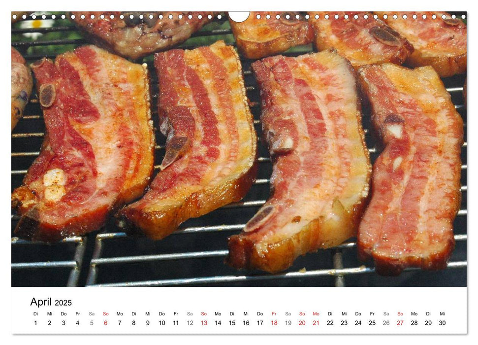 Braai Zeit - Grillen in Südafrika (CALVENDO Wandkalender 2025)