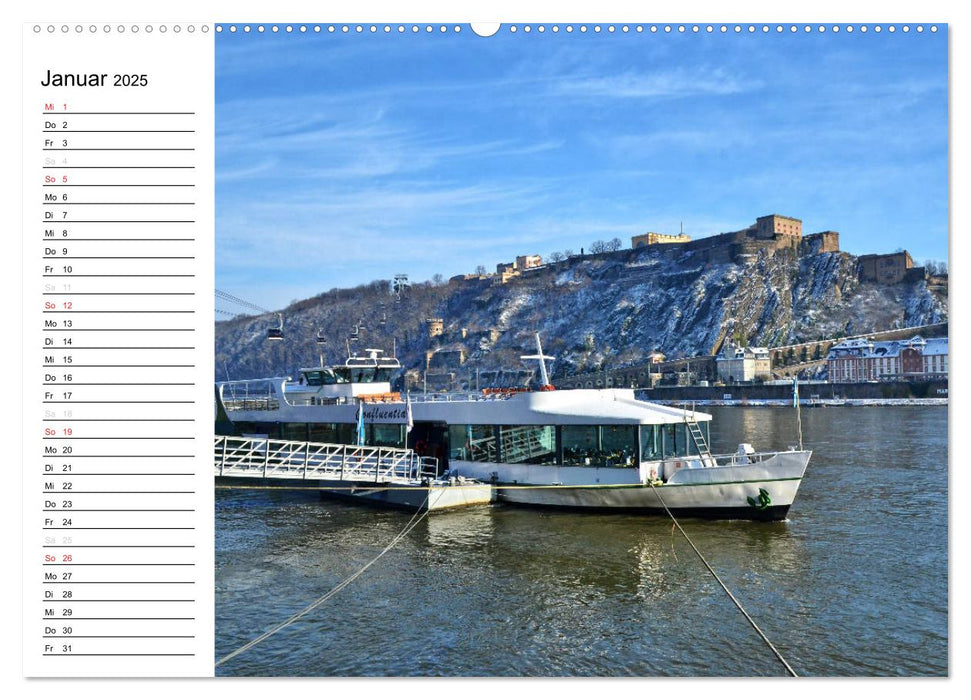 Der Koblenz Kalender (CALVENDO Premium Wandkalender 2025)