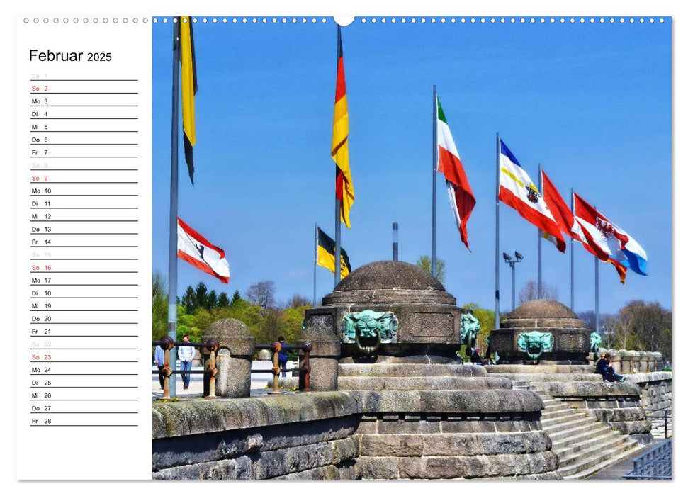 Der Koblenz Kalender (CALVENDO Premium Wandkalender 2025)