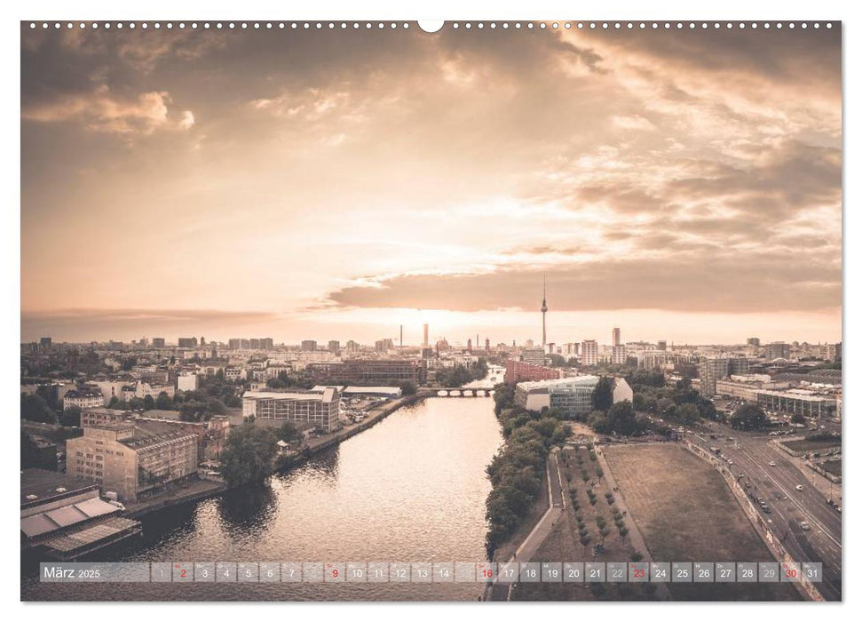 Berlin Citylights (CALVENDO Premium Wandkalender 2025)