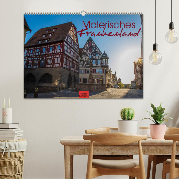 Malerisches Frankenland (CALVENDO Wandkalender 2025)