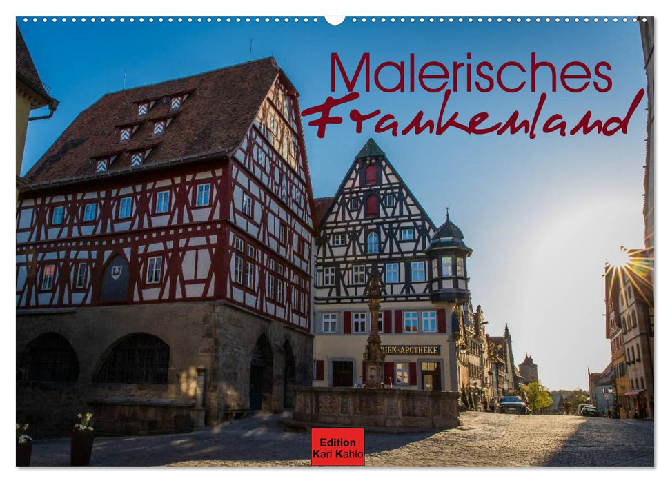 Malerisches Frankenland (CALVENDO Wandkalender 2025)