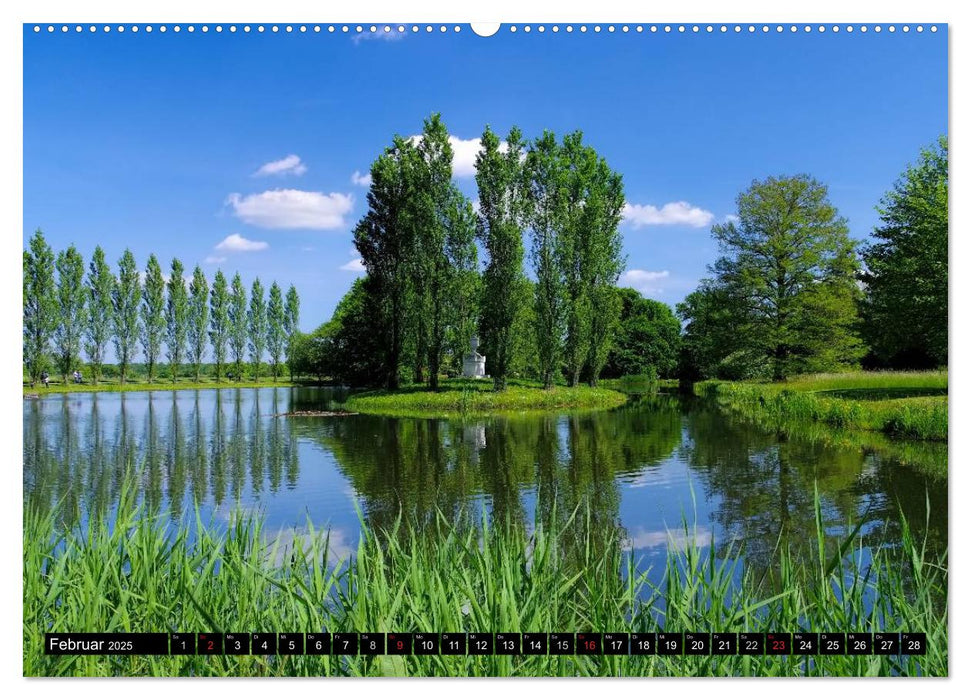 Spaziergang durch den Wörlitzer Park (CALVENDO Premium Wandkalender 2025)