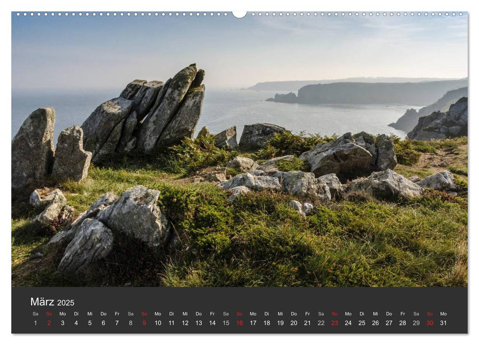 Bretagne - Cap Sizun (CALVENDO Premium Wandkalender 2025)