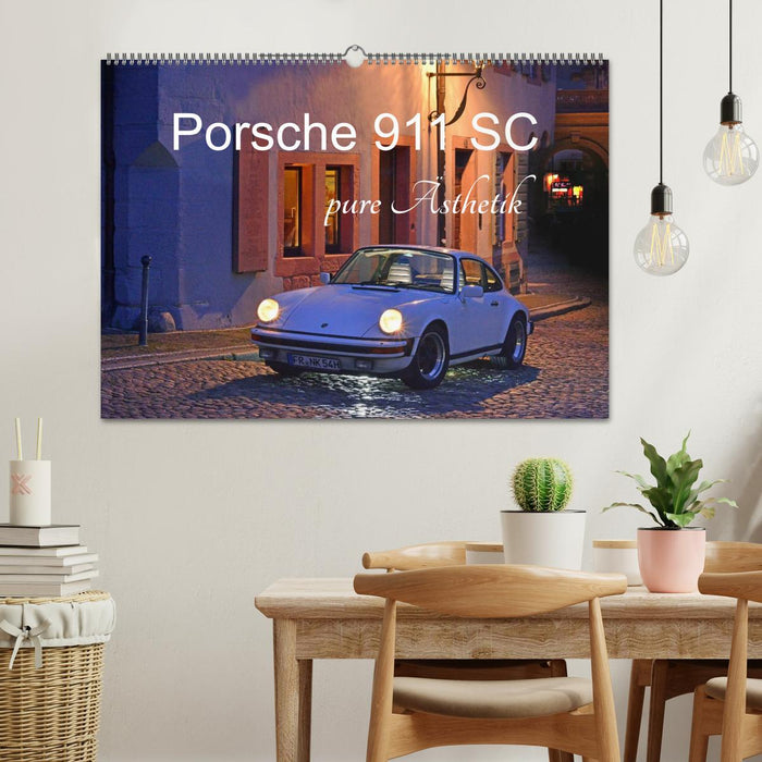 Porsche 911 SC pure Ästhetik (CALVENDO Wandkalender 2025)