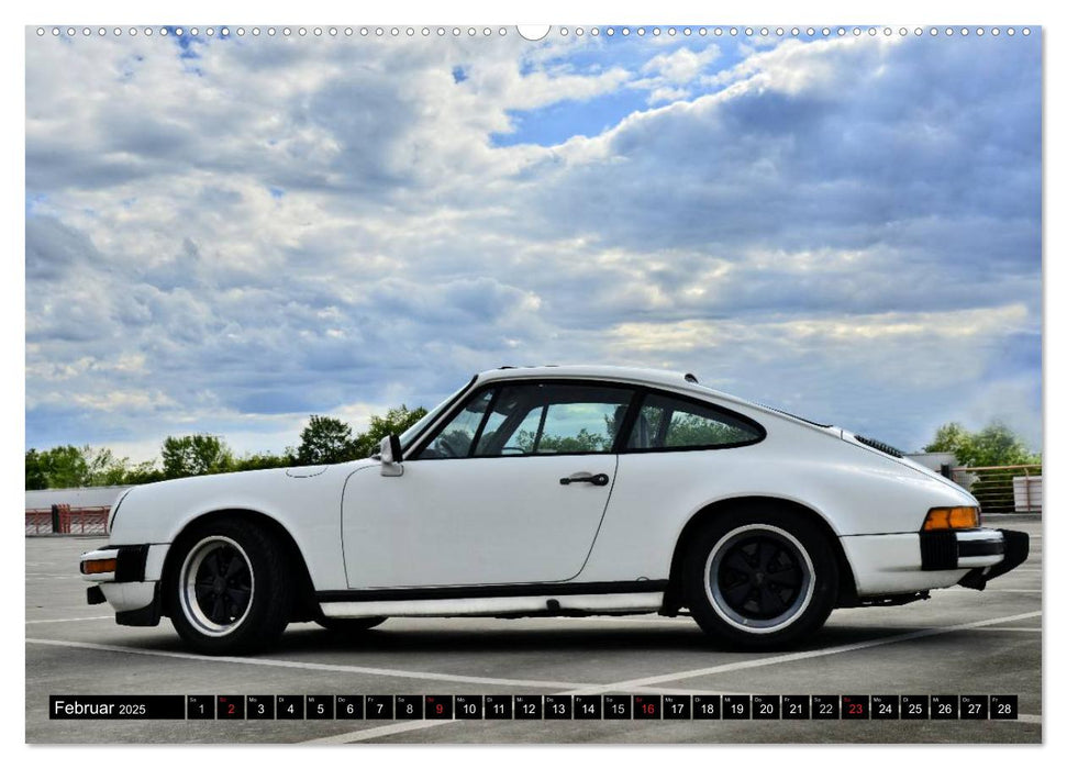 Porsche 911 SC pure Ästhetik (CALVENDO Wandkalender 2025)