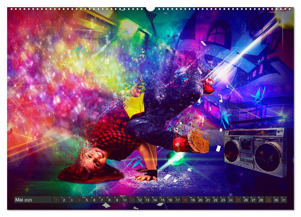 Break Dance (CALVENDO Premium Wandkalender 2025)