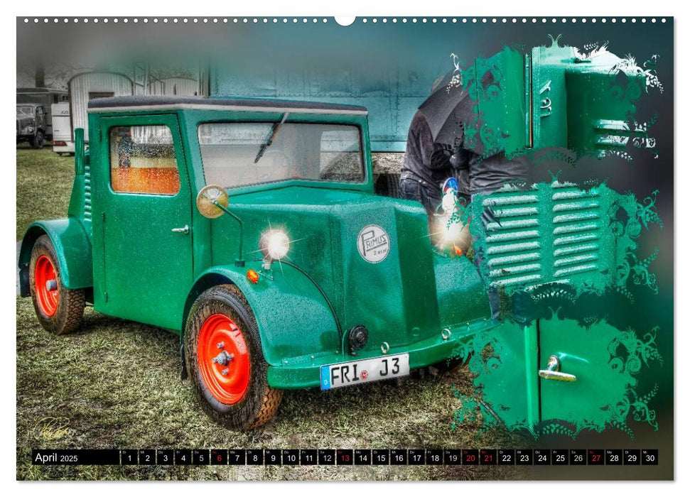 Oldtimer - Traktoren (CALVENDO Premium Wandkalender 2025)