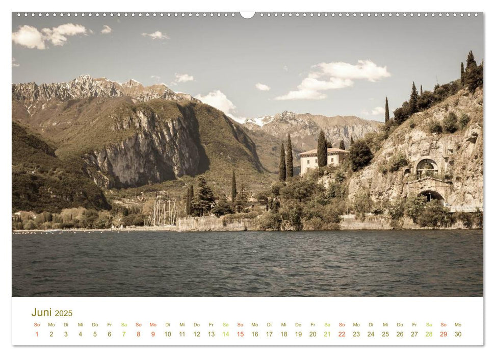 GARDASEE - das Nordufer (CALVENDO Premium Wandkalender 2025)