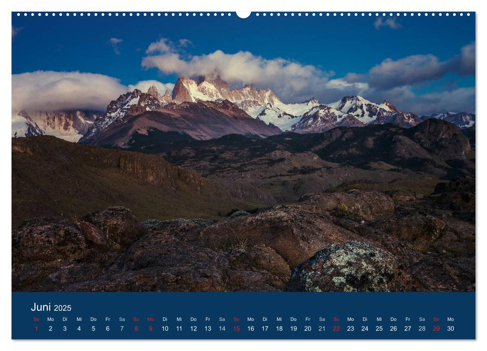 Patagonien-Land der Extreme (CALVENDO Premium Wandkalender 2025)