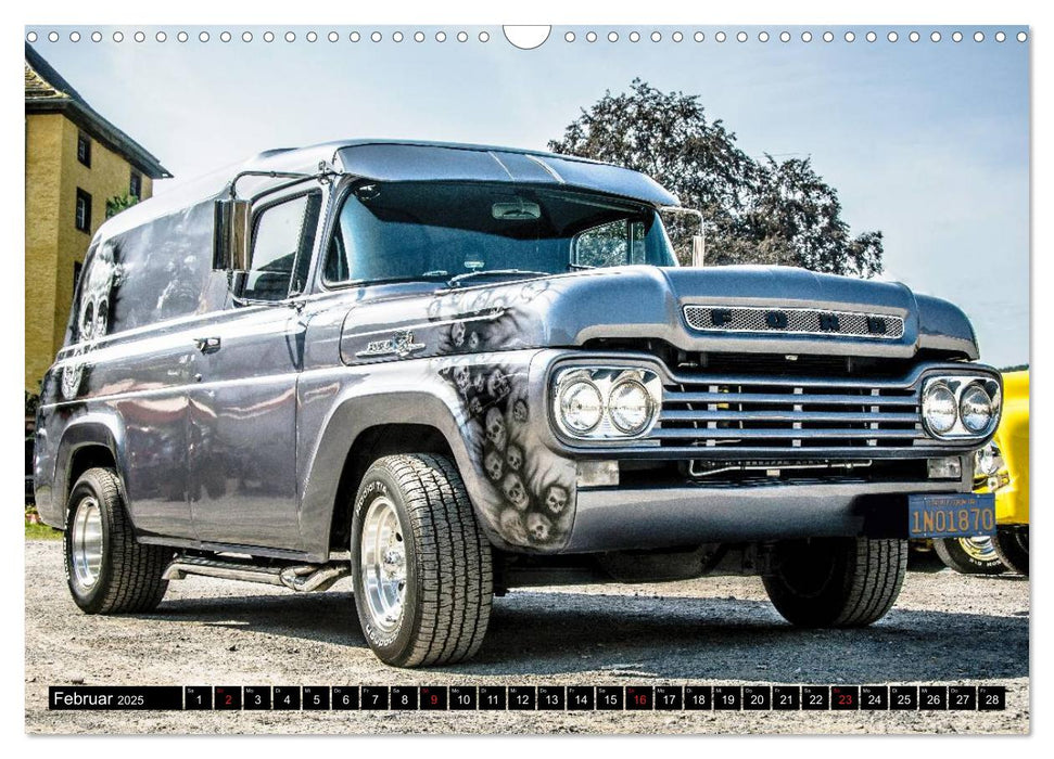 FORD PICK-UPS F 1 - F 100 (CALVENDO Wandkalender 2025)