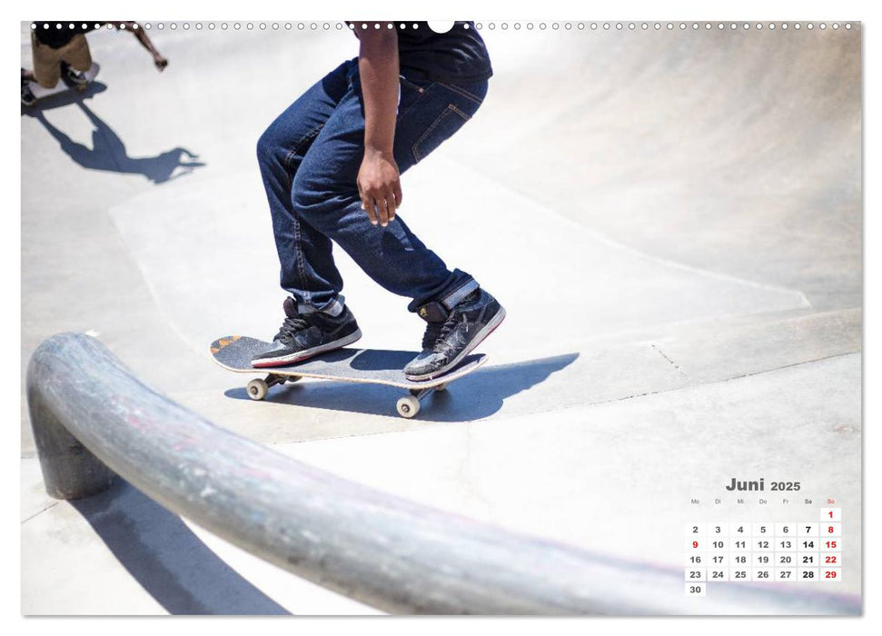 Skater. Skateboarding-Impressionen (CALVENDO Wandkalender 2025)