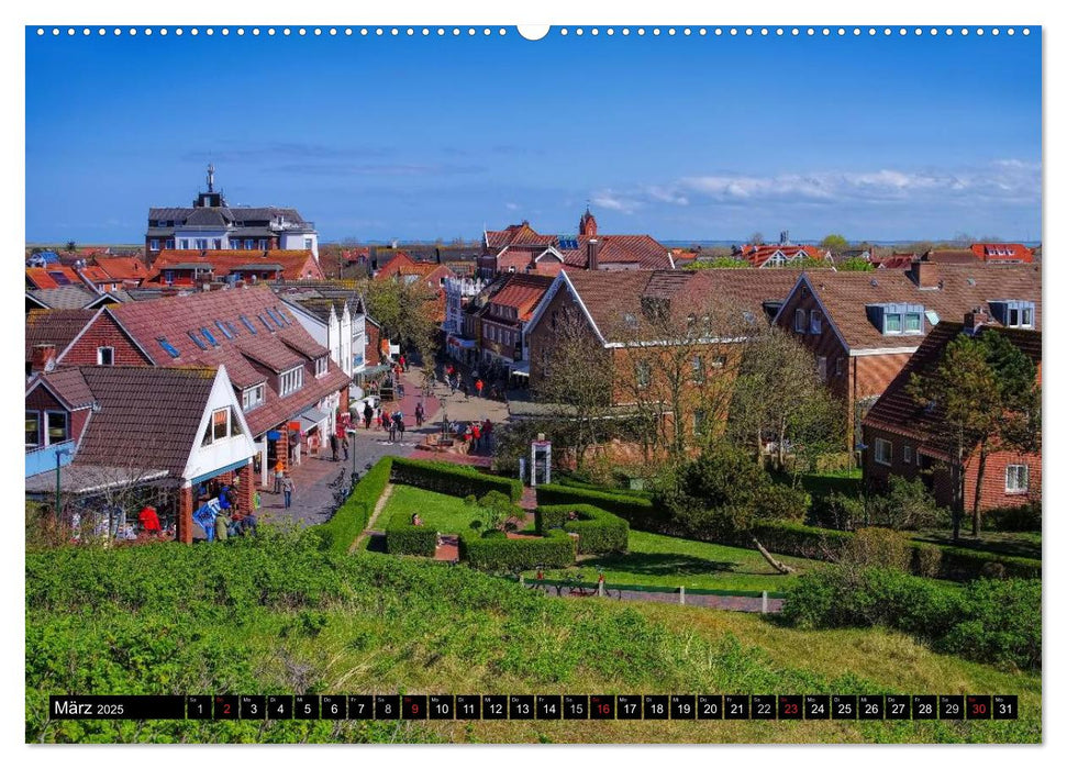 Langeoog - Schönste Insel Ostfrieslands (CALVENDO Premium Wandkalender 2025)