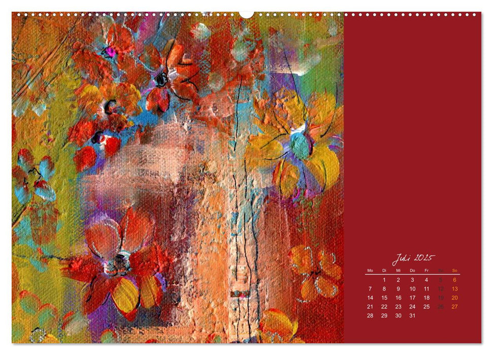 Blumenduft (CALVENDO Premium Wandkalender 2025)