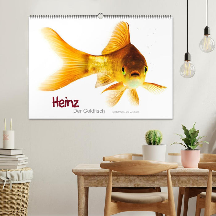 Heinz – Der Goldfisch (CALVENDO Wandkalender 2025)