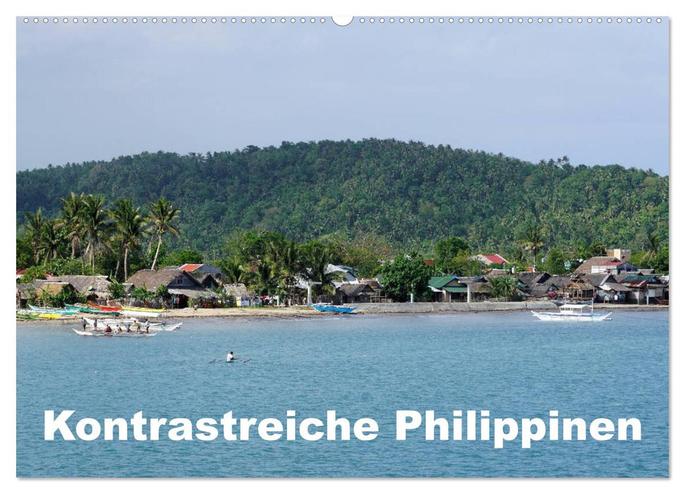 Kontrastreiche Philippinen (CALVENDO Wandkalender 2025)