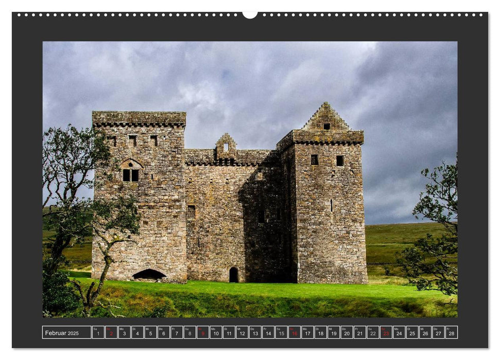 Schottlands Castles - Zeugen der Vergangenheit (CALVENDO Premium Wandkalender 2025)
