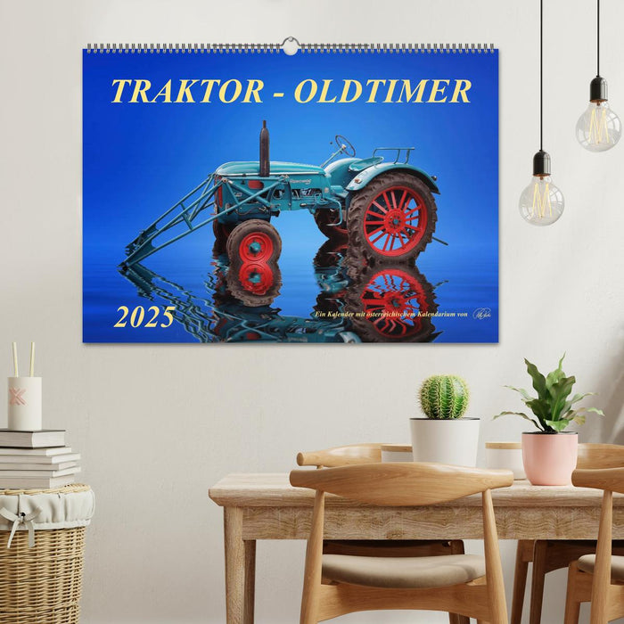 Traktor - Oldtimer (CALVENDO Wandkalender 2025)