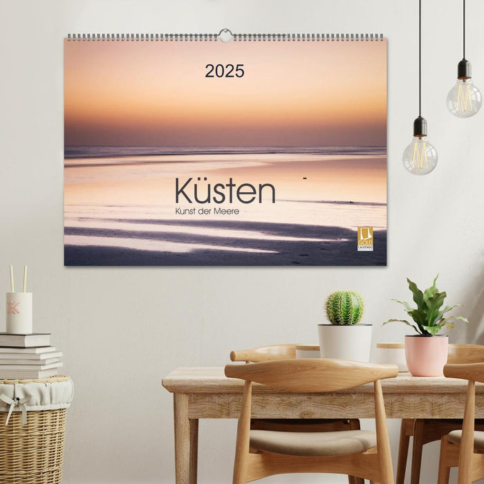 Küsten - Kunst der Meere (CALVENDO Wandkalender 2025)