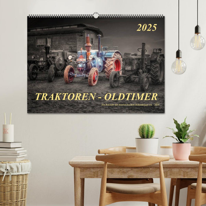 Traktoren - Oldtimer (CALVENDO Wandkalender 2025)