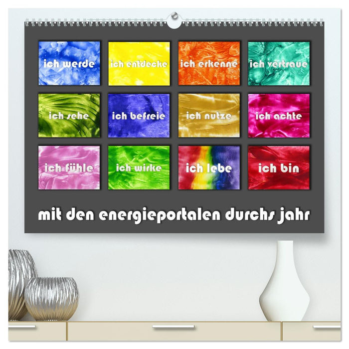 mit den energieportalen durchs jahr (CALVENDO Premium Wandkalender 2025)