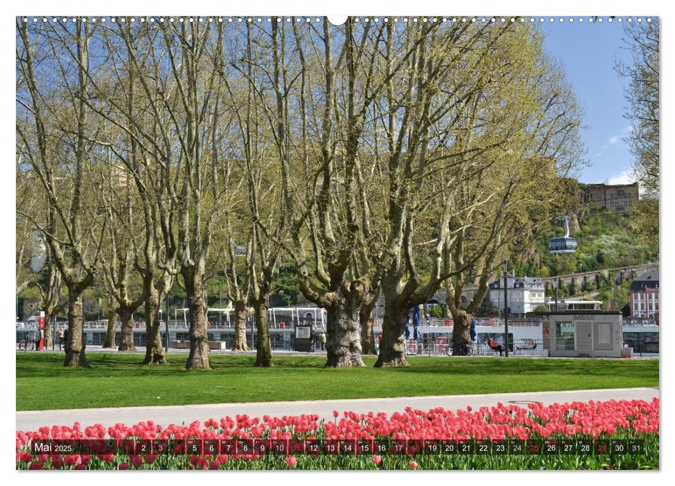 Koblenz Die Stadt am Deutschen Eck (CALVENDO Premium Wandkalender 2025)