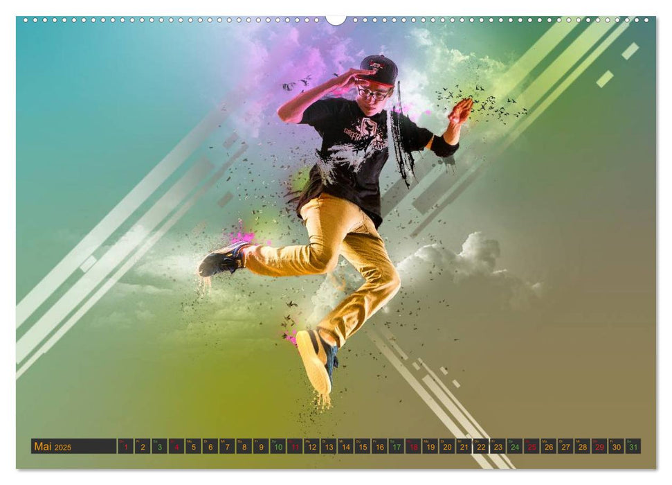 HipHopDance (CALVENDO Premium Wandkalender 2025)