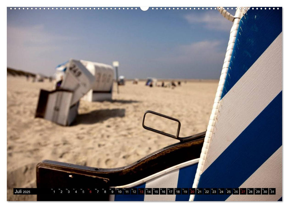 Insel Spiekeroog (CALVENDO Premium Wandkalender 2025)