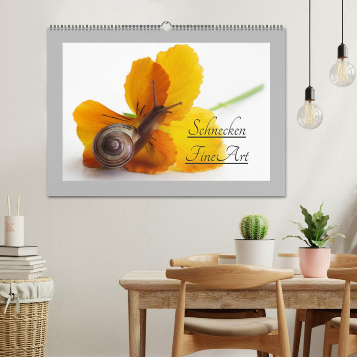 Schnecken FineArt (CALVENDO Wandkalender 2025)