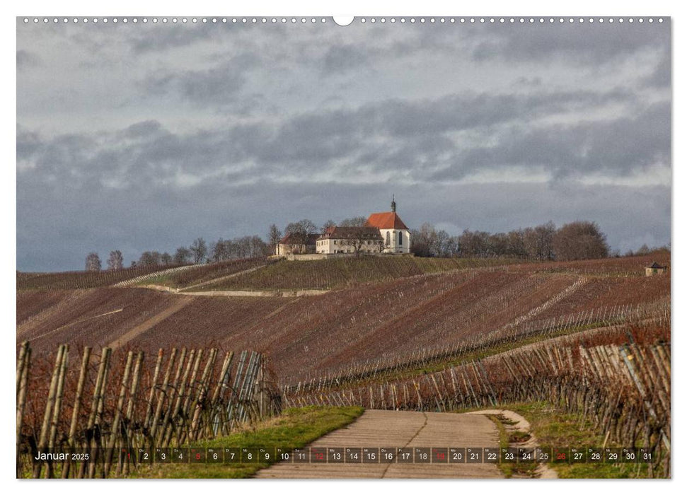 Weinlagen in Franken (CALVENDO Premium Wandkalender 2025)