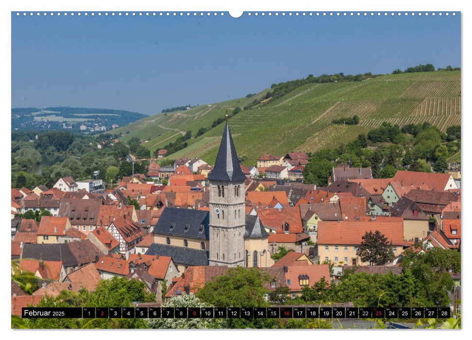 Weinlagen in Franken (CALVENDO Premium Wandkalender 2025)