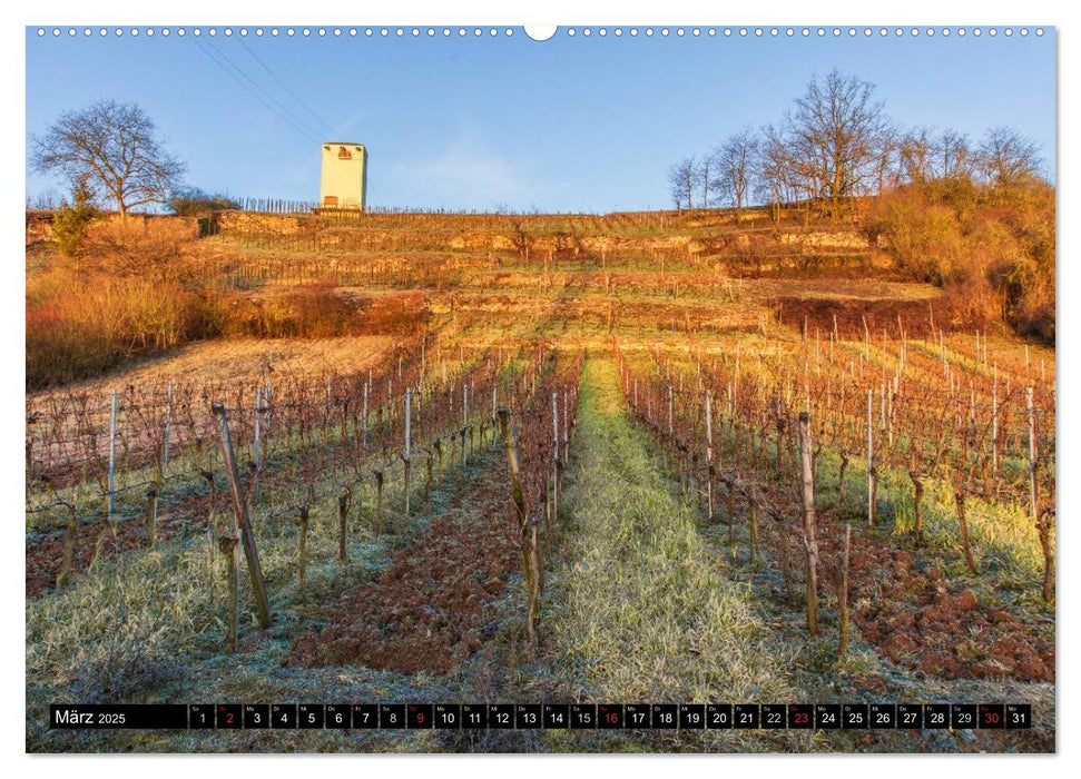 Weinlagen in Franken (CALVENDO Premium Wandkalender 2025)