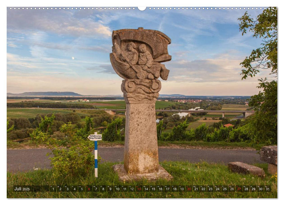 Weinlagen in Franken (CALVENDO Premium Wandkalender 2025)