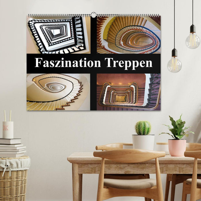 Faszination Treppen (CALVENDO Wandkalender 2025)