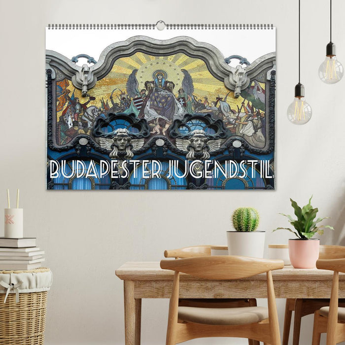 Budapester Jugendstil (CALVENDO Wandkalender 2025)