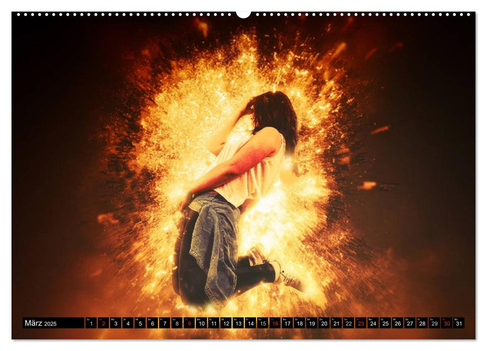The Dance Explosion (CALVENDO Wandkalender 2025)