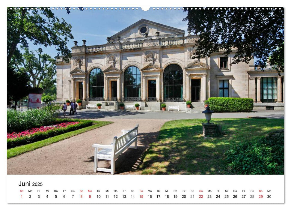 Highlights von Wiesbaden (CALVENDO Premium Wandkalender 2025)