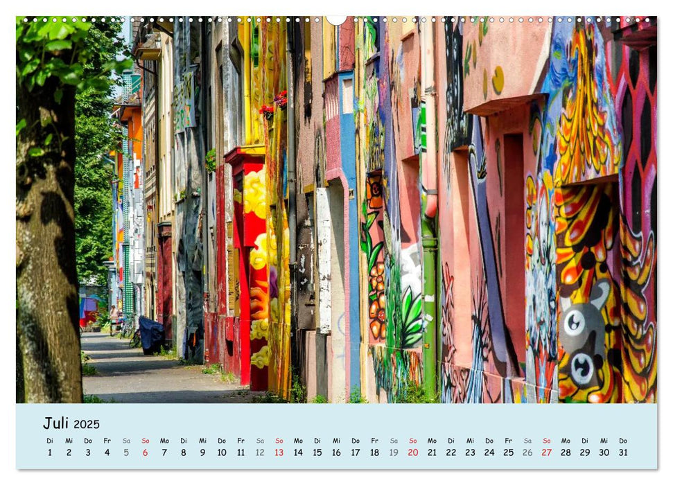 Düsseldorf - Die Kiefernstraße (CALVENDO Premium Wandkalender 2025)