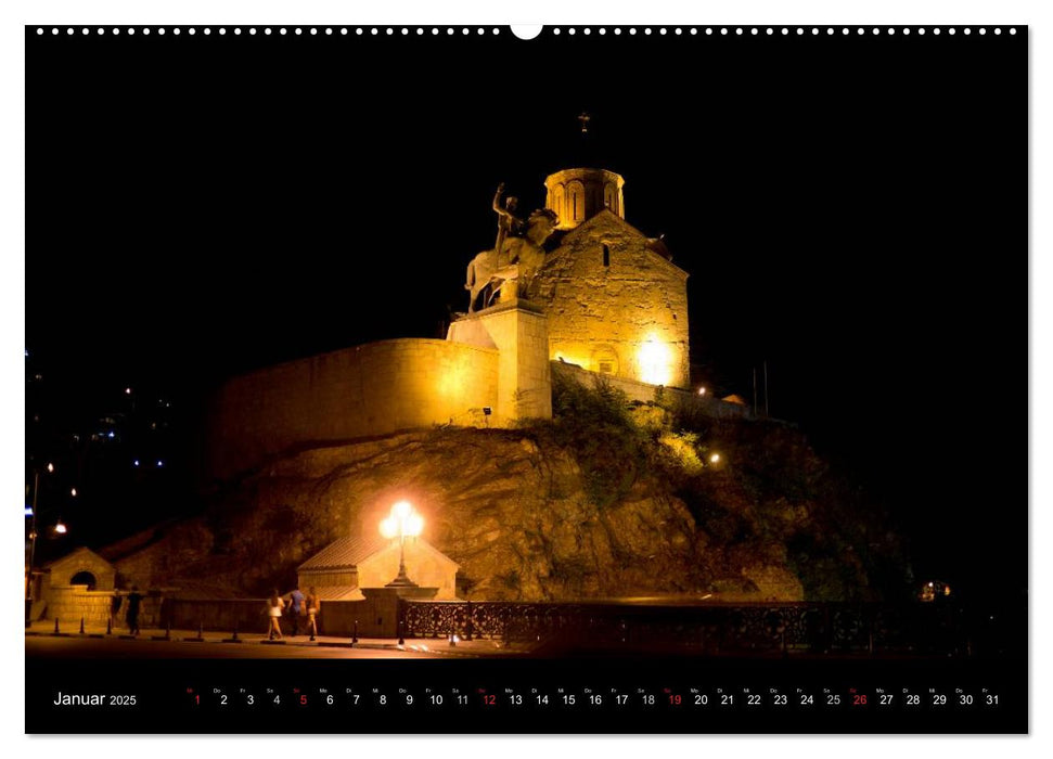 Impressionen aus Georgien (CALVENDO Wandkalender 2025)