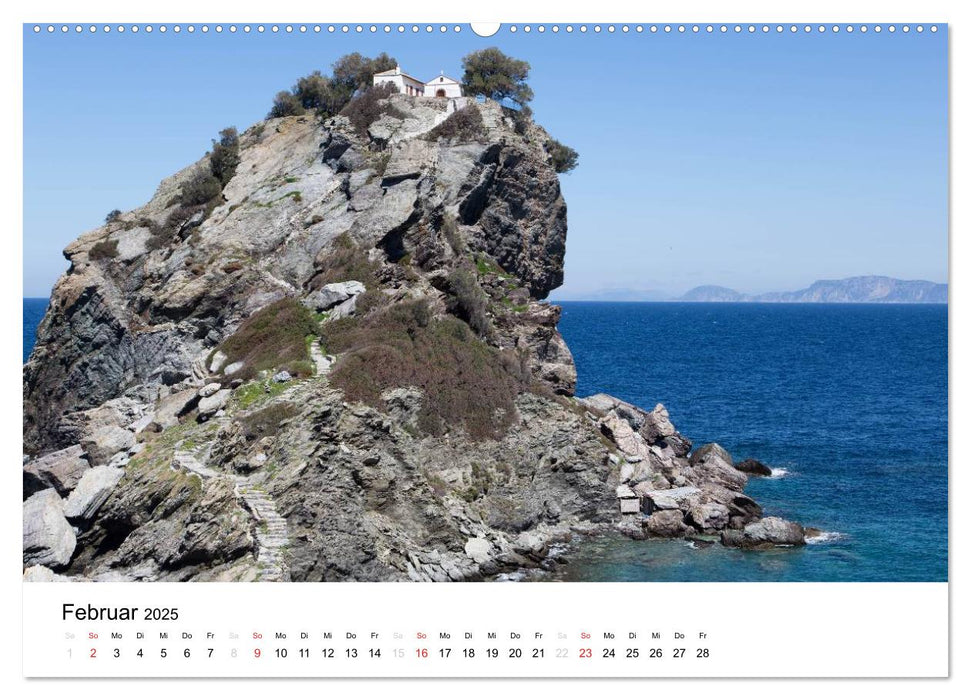 Alónnisos, Skiáthos, Skópelos (CALVENDO Premium Wandkalender 2025)