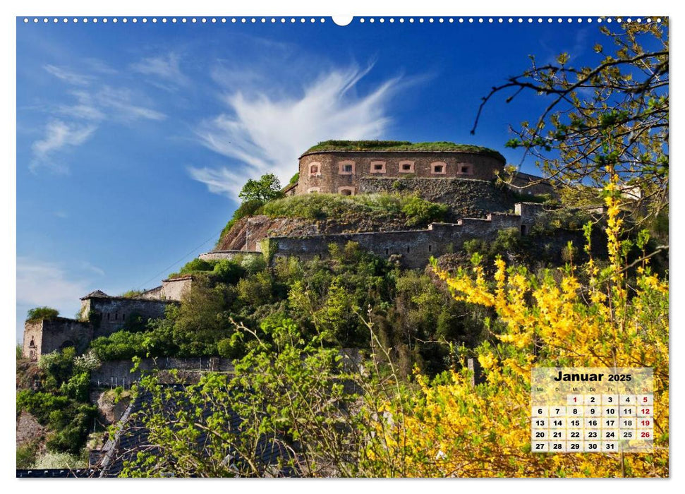 Malerisches Koblenz (CALVENDO Premium Wandkalender 2025)