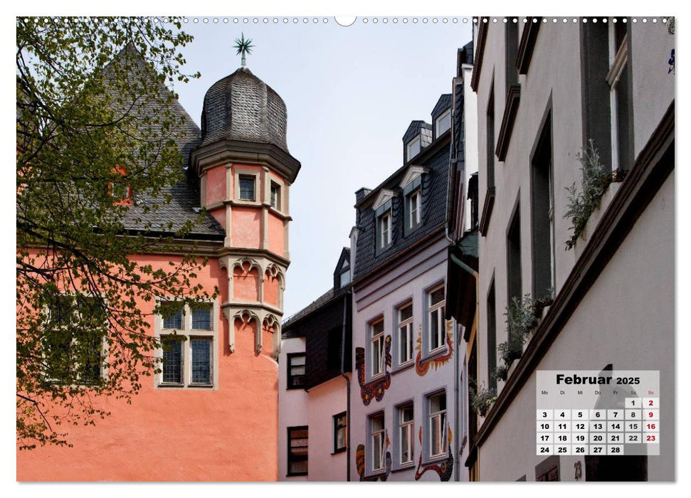 Malerisches Koblenz (CALVENDO Premium Wandkalender 2025)