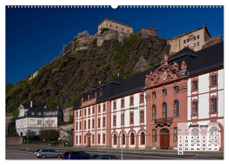 Malerisches Koblenz (CALVENDO Premium Wandkalender 2025)