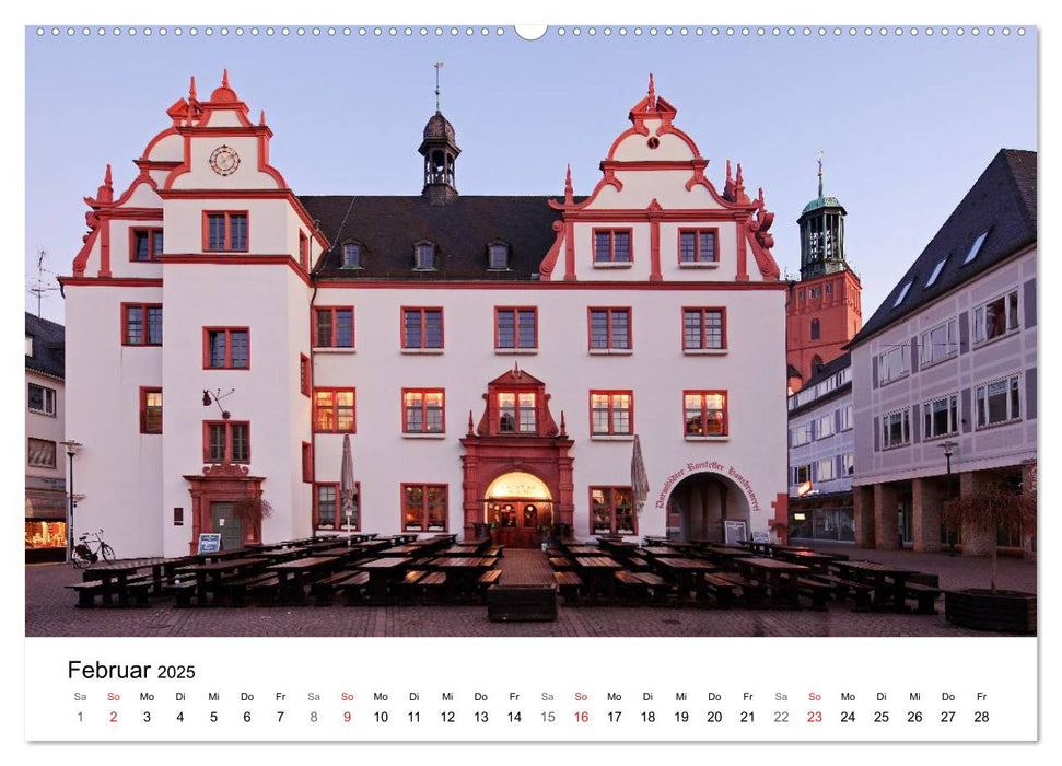 Darmstadt im Fokus (CALVENDO Premium Wandkalender 2025)